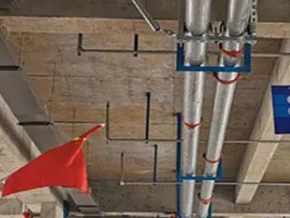 新县管廊支架的安装方法